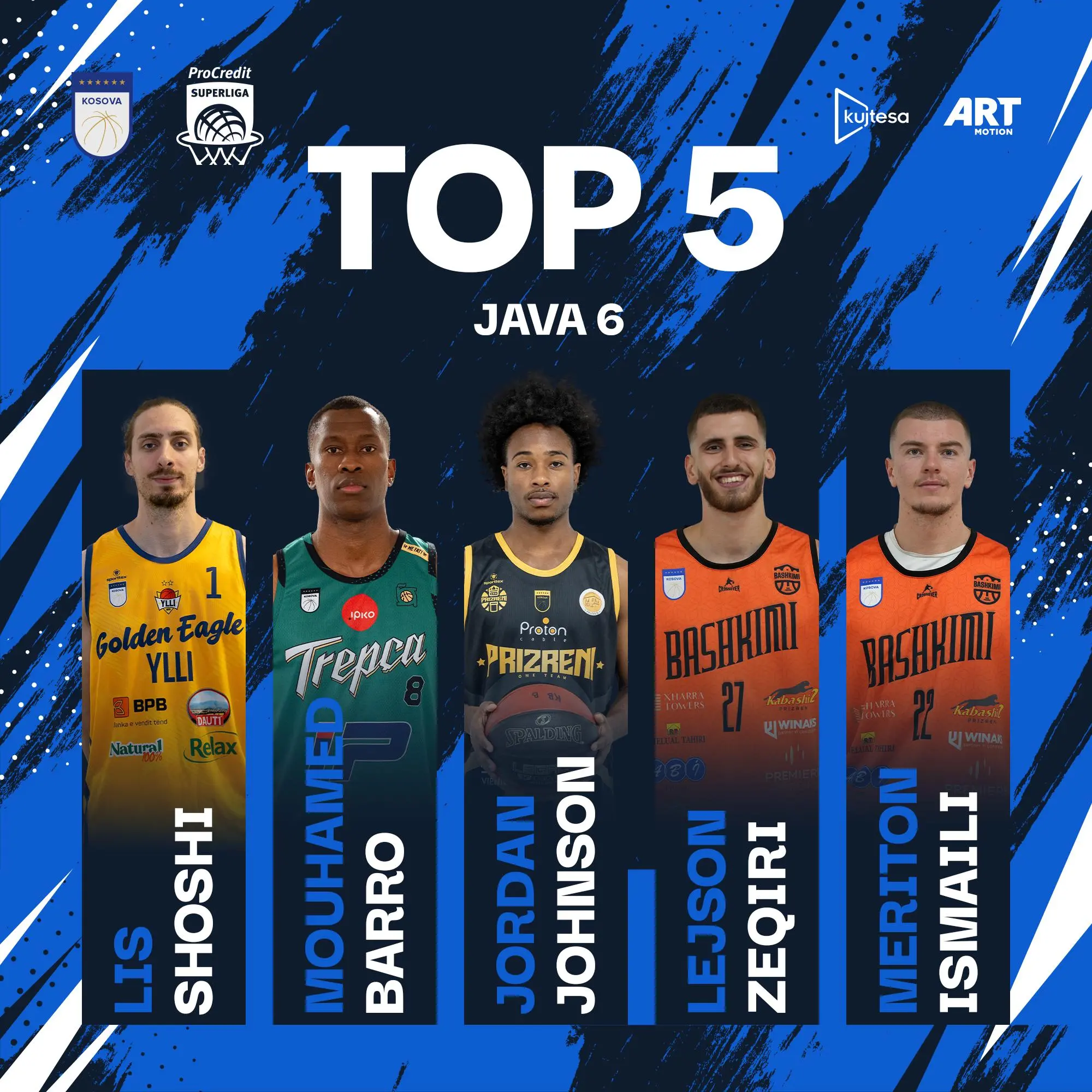 Jordan Johnson, MVP i javës së gjashtë